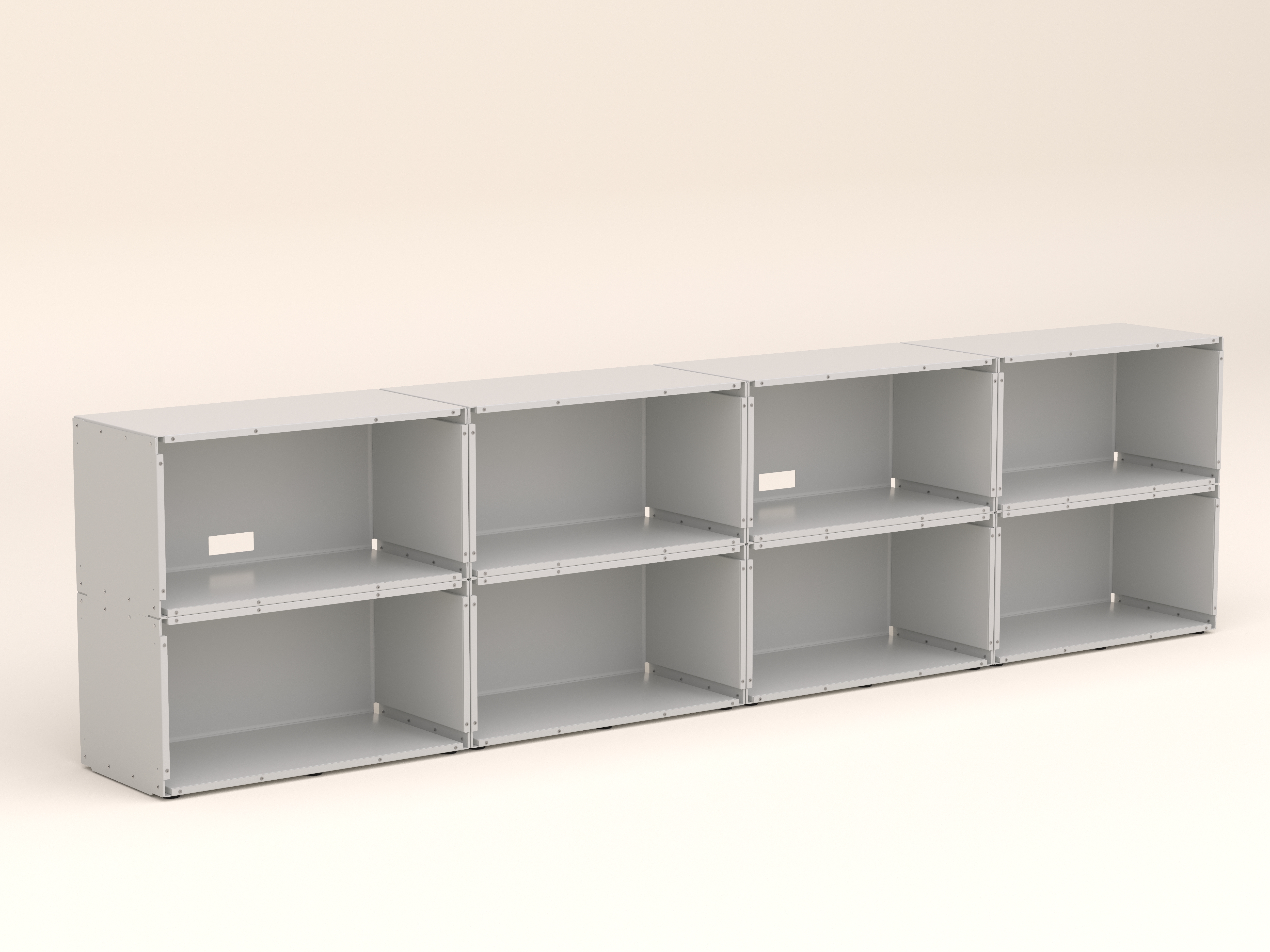 NOMODU AXIS — wysoka kompozycja regałowa